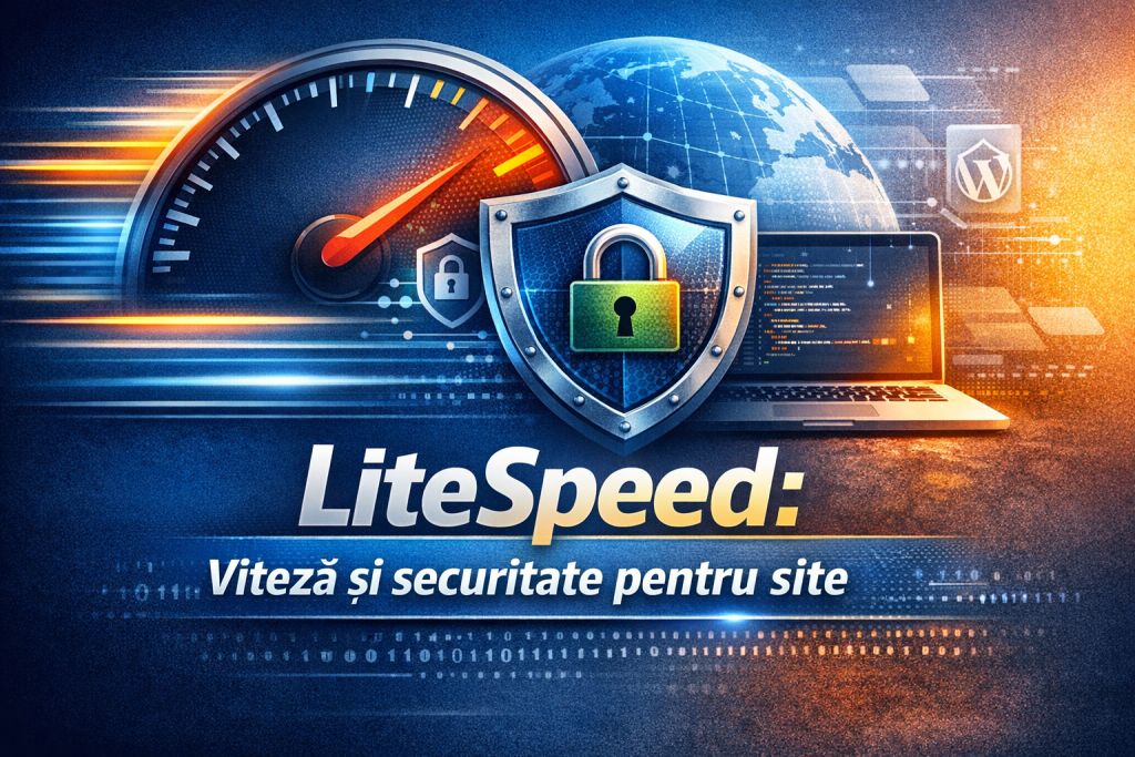 LiteSpeed pentru magazin online și site de prezentare - de ce contează viteza și securitatea