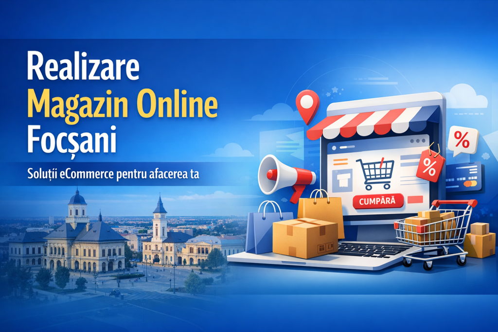 realizare magazin online focsani